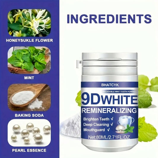 9D Whitening Tooth Powder for Natural Bright Smile - Shoppy