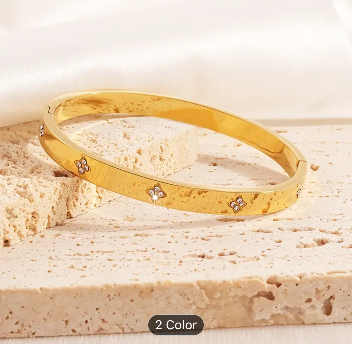 Premium Stainless Steel Bracelets Set 4 Pieces Jewelry Gift