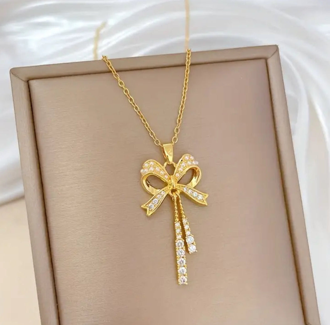 Stainless Steel Necklace Minimalist Jewelry Everyday Wear - Shoppy