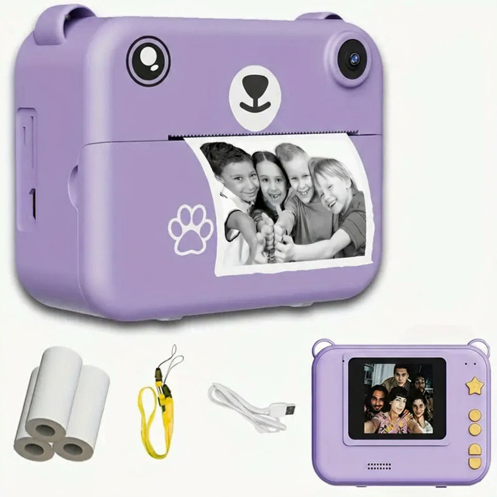 Kids Camera Printer All In One Photo Toy Creative Play - Shoppy