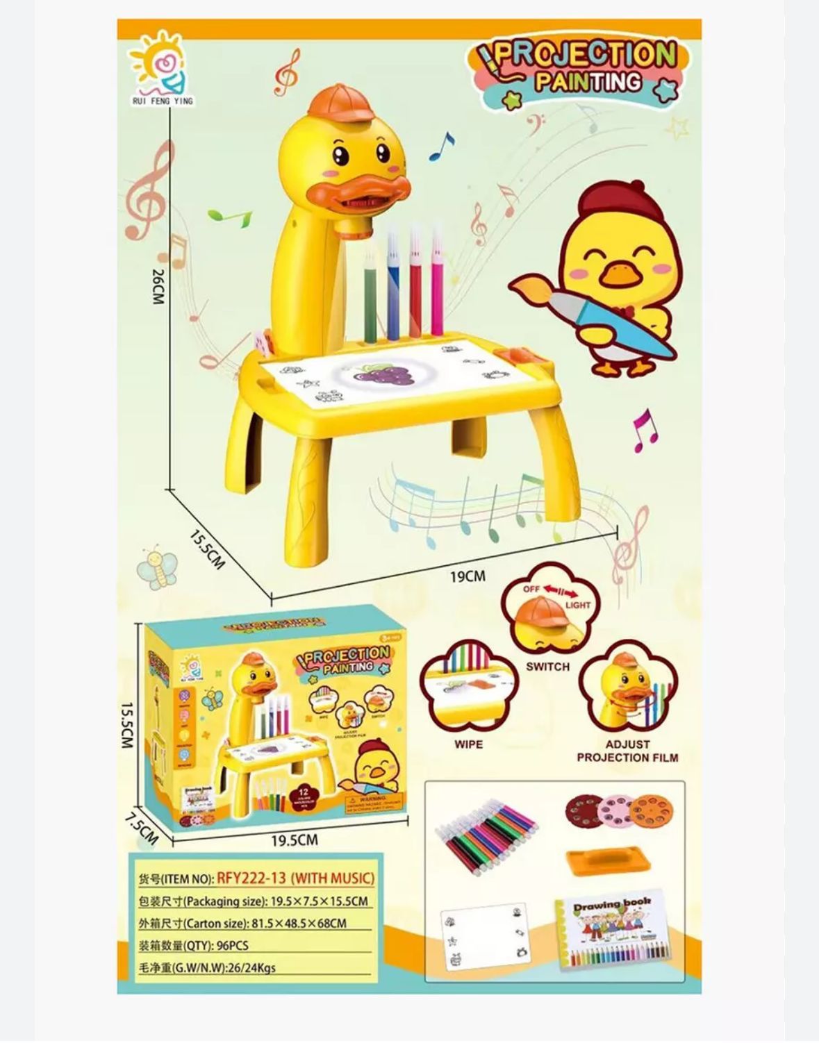 Painting Projection Table, Children's Drawing Projector