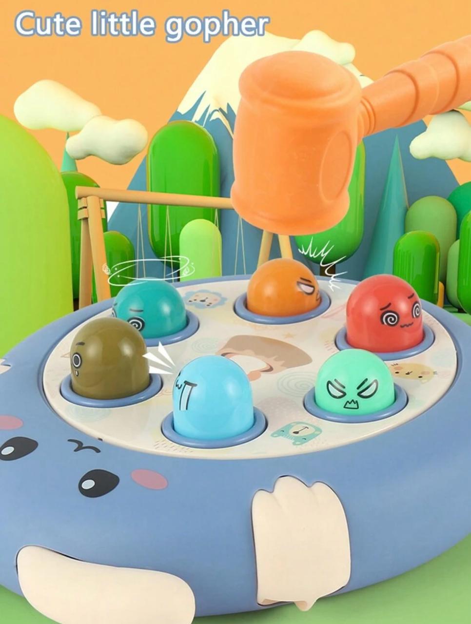 لعبة Whack-A-Mole التفاعلية المضحكة