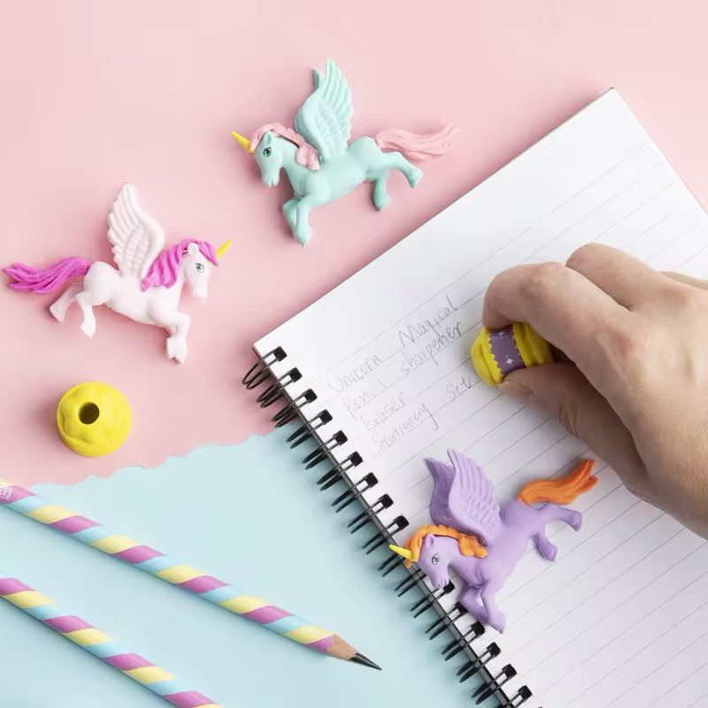Pencil Carousel stationery gift set