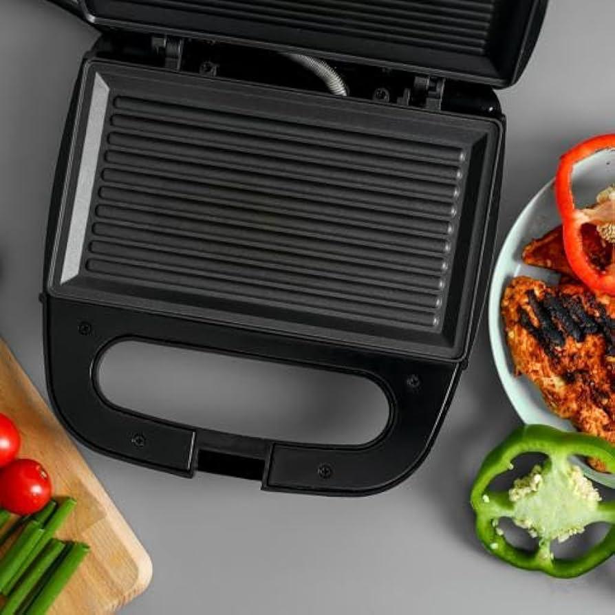 Geepas 700W 2-slice grill maker