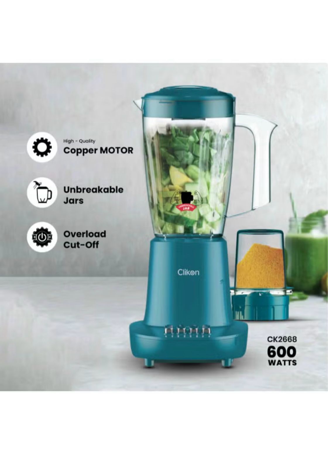 Juicer Blender Chopper Set 1.5 - Clikon