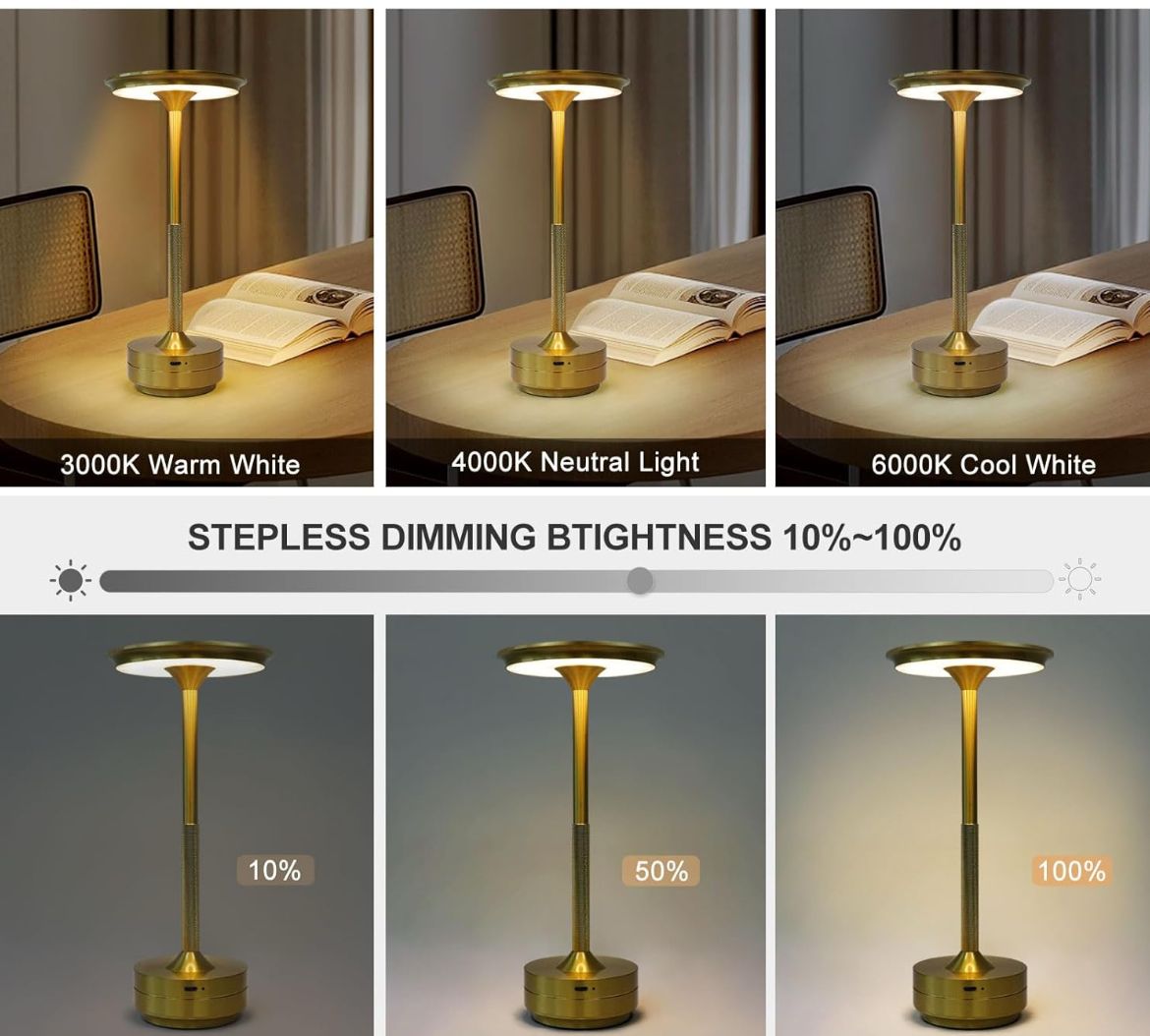LED Rechargeable Table Lamp