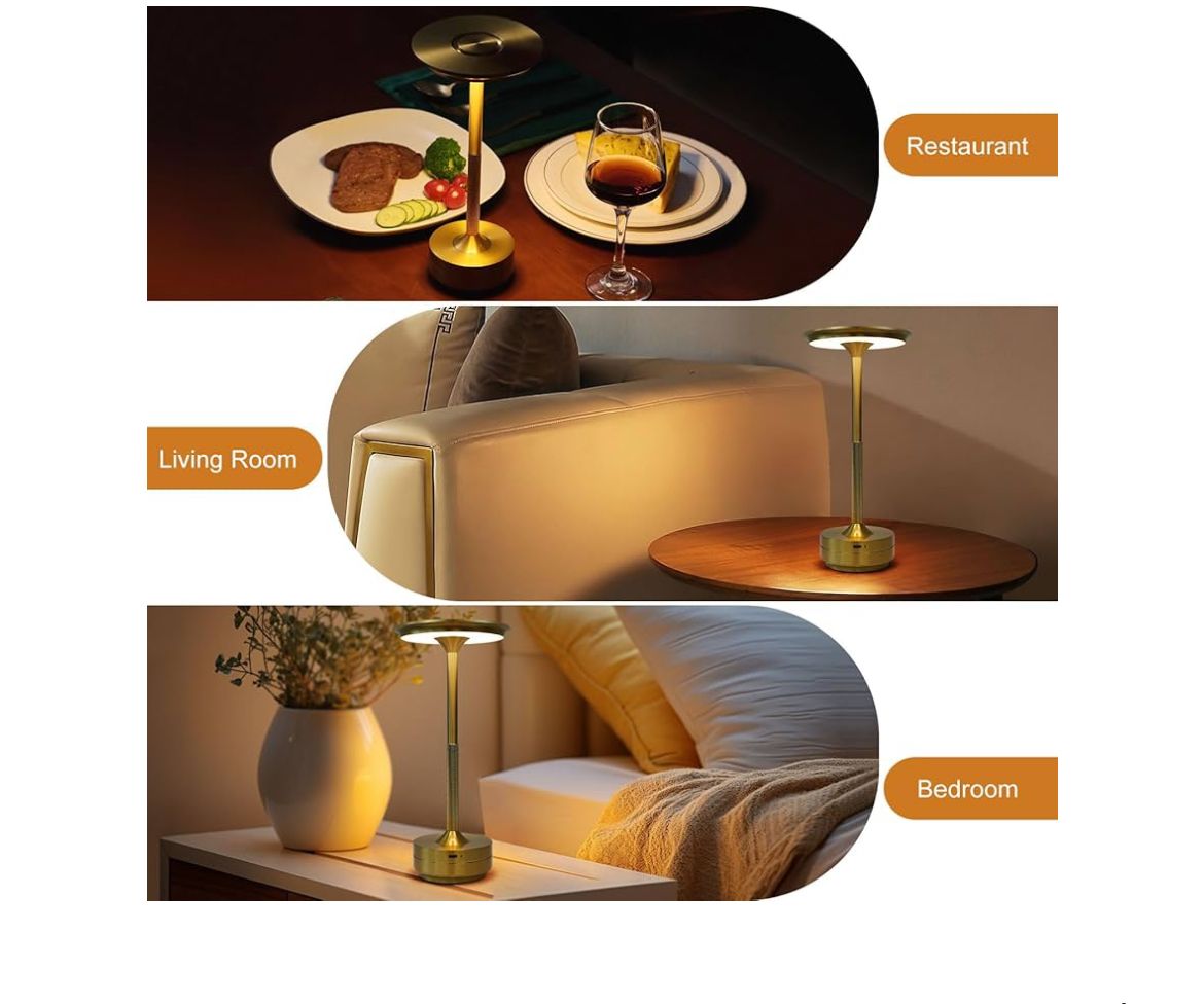 LED Rechargeable Table Lamp