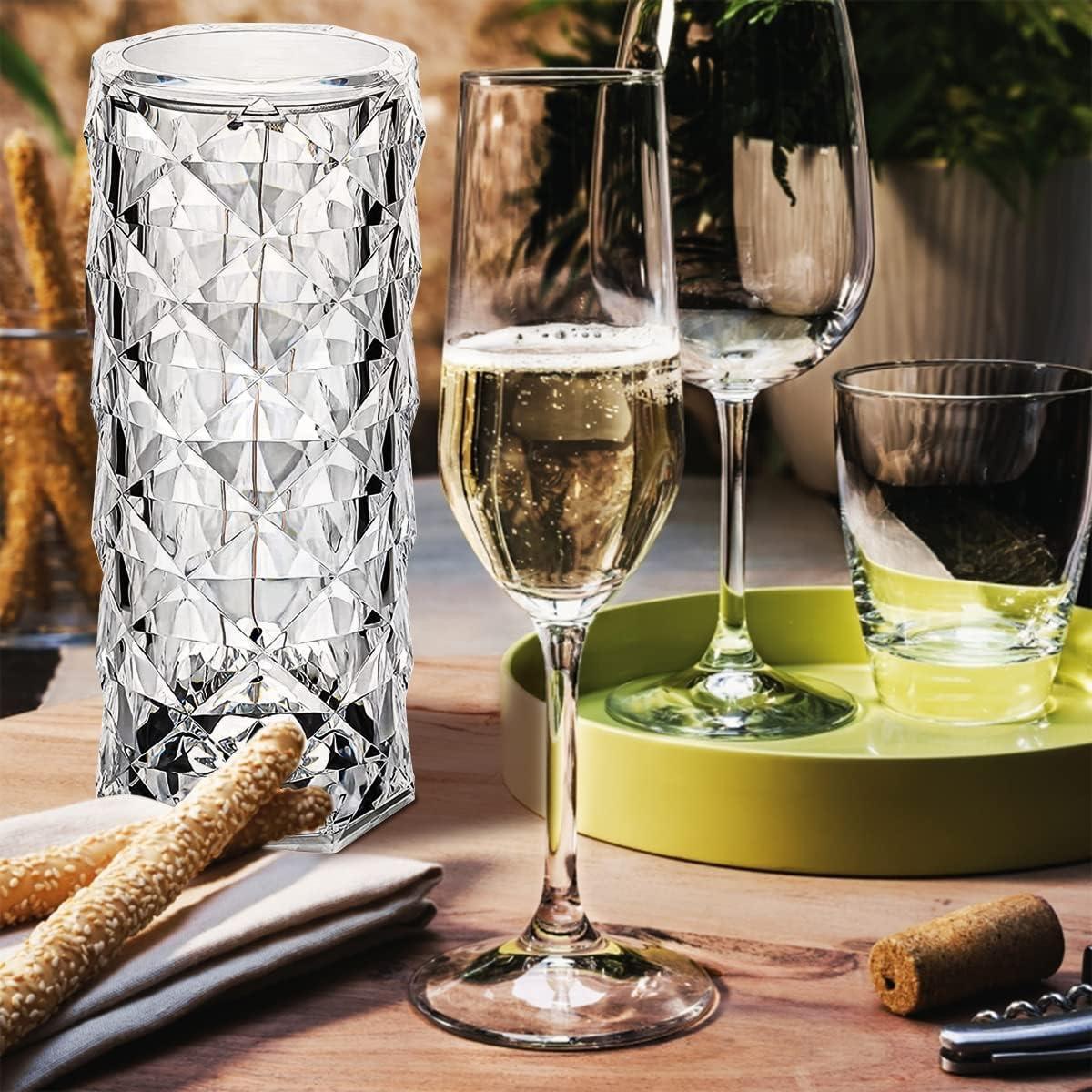 Oizuna LED Crystal Lamp Touch Control Color Changing Light