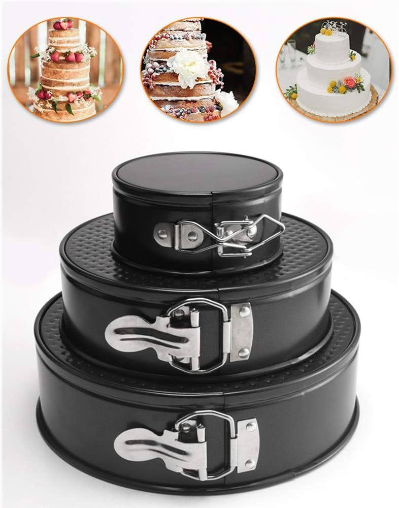 3pc 24/26/28cm Non Stick Cake Mould Set for Baking