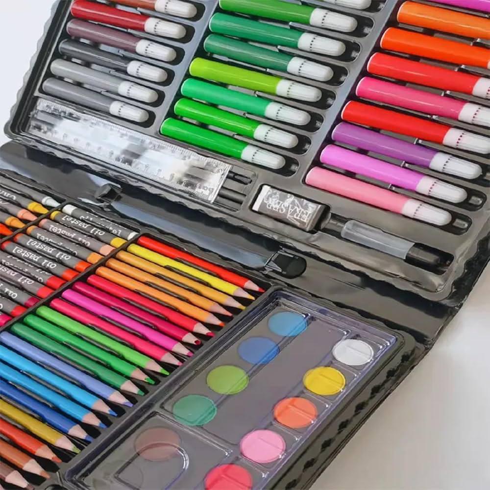 150-Piece Art Supplies Set for Kids Creative Fun Pack