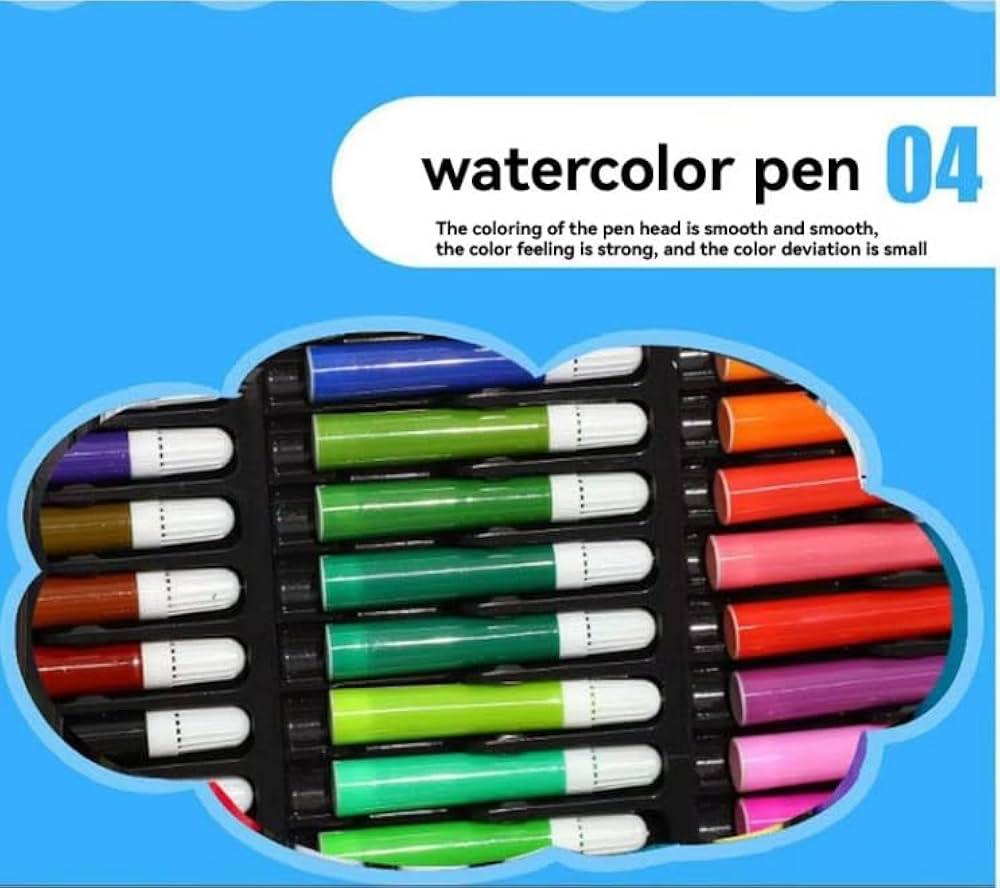 150-Piece Art Supplies Set for Kids Creative Fun Pack