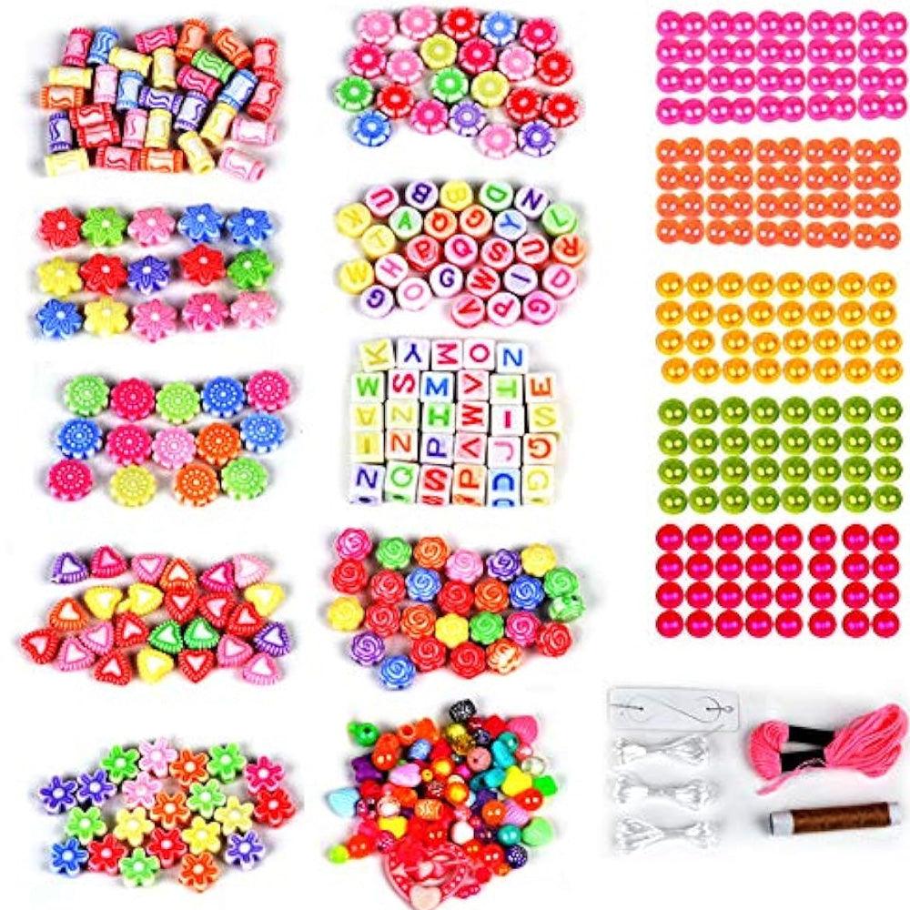 Boutique Set Make Beaded Jewelry Alphabet Bracelets Kit