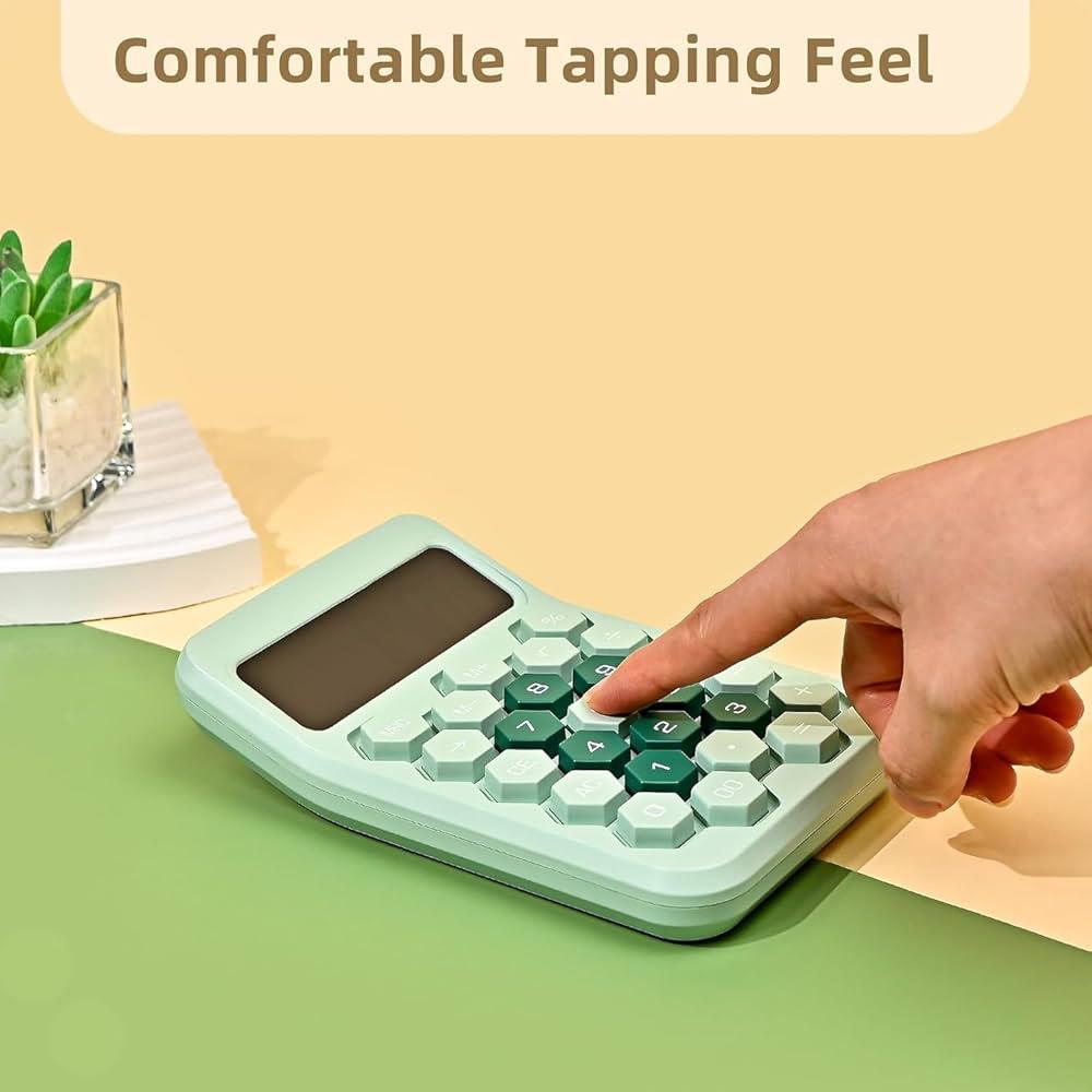 Home Fast Mechanical Calculator With Large LCD Display
