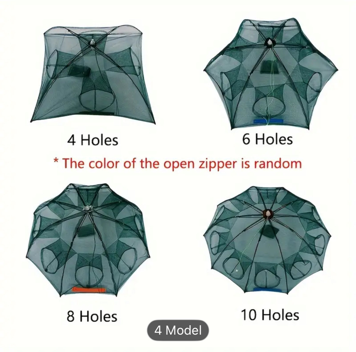 Hexagon Fishing Net With Four Six Eight Ten Holes Options