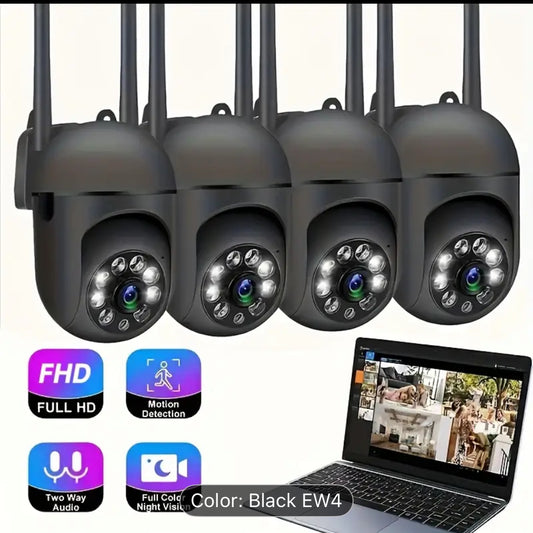 4 CCTV Cameras Security Kit for Office Surveillance
