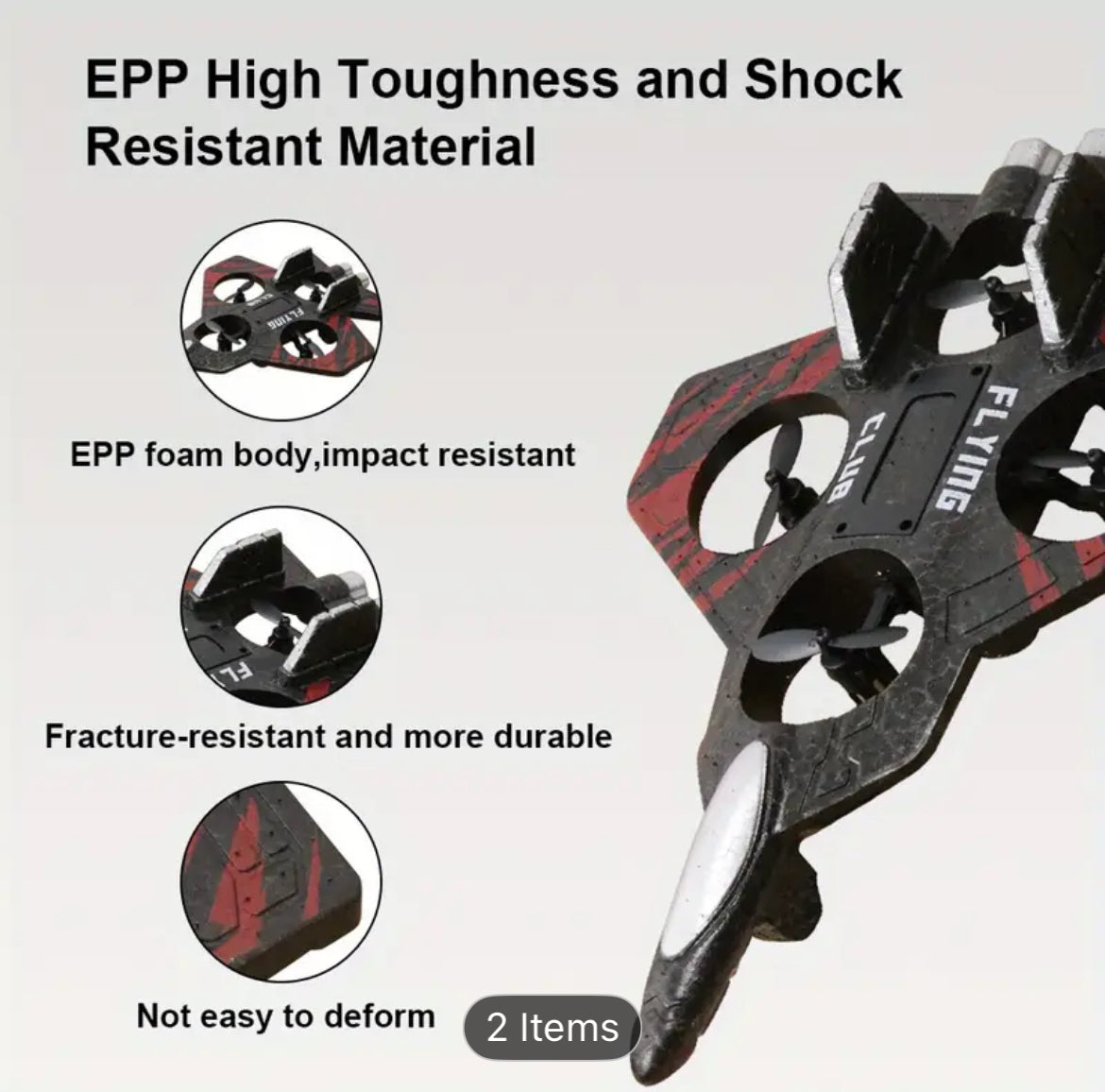 Drone Fighter Toy Combat Drone for Action Play Kit Edition