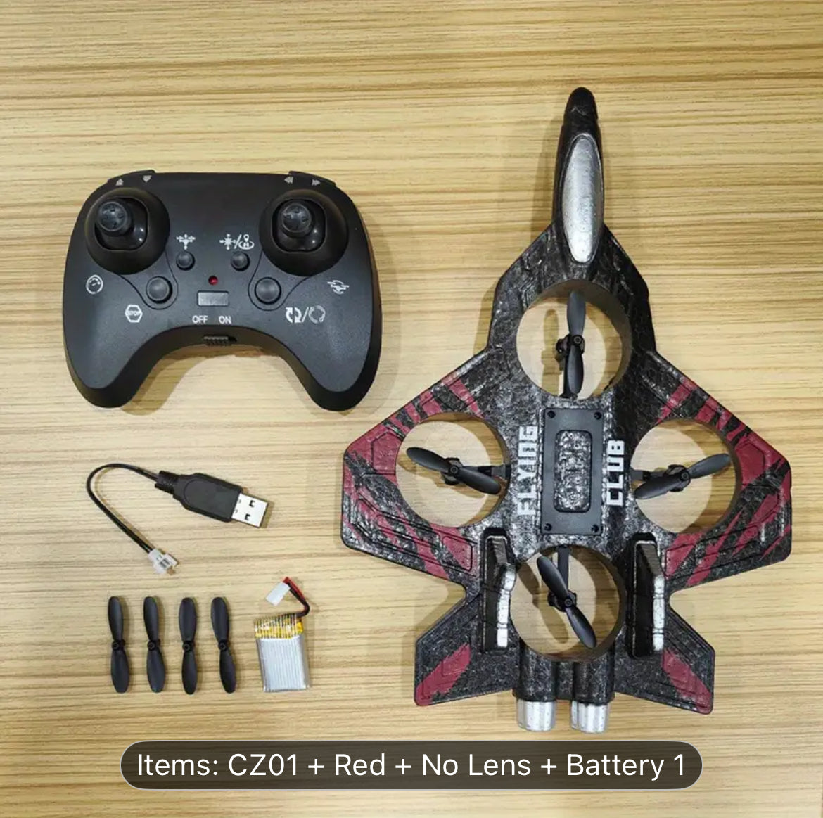 Drone Fighter Toy Combat Drone for Action Play Kit Edition