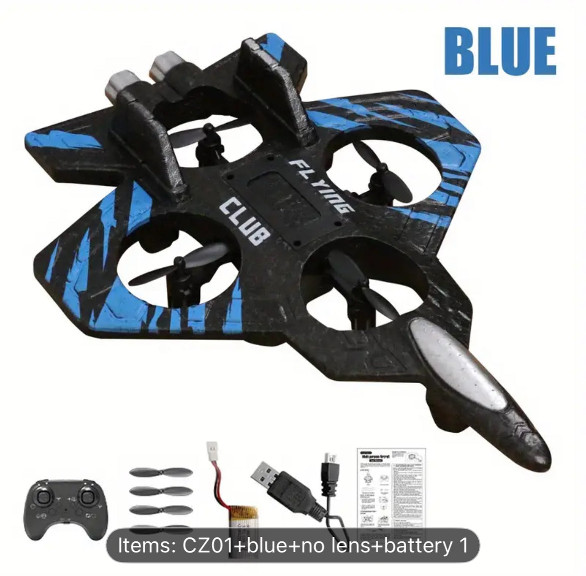Drone Fighter Toy Combat Drone for Action Play Kit Edition