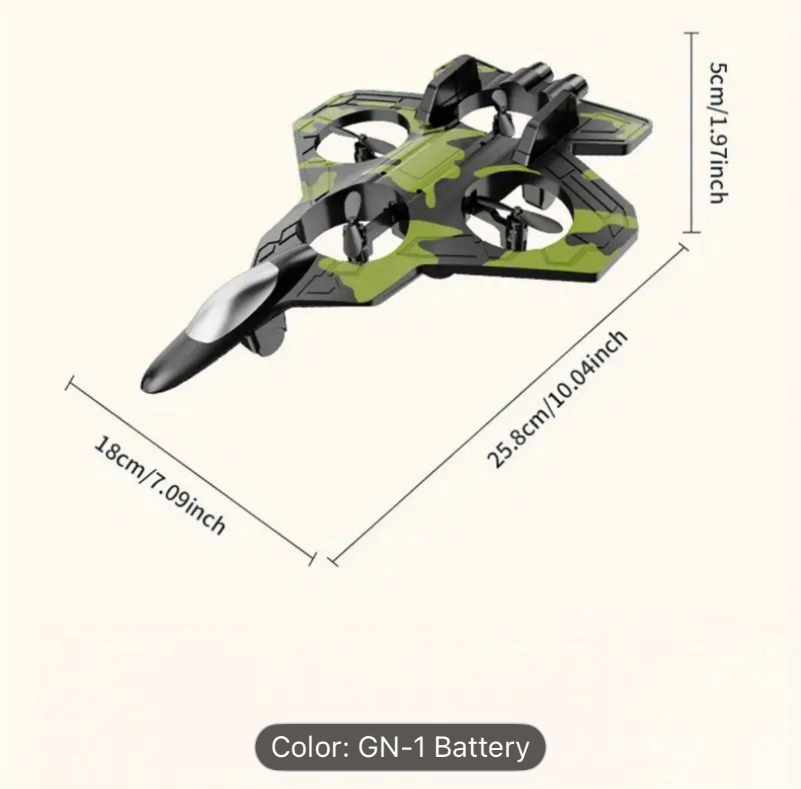 Military Grade Army Surveillance Drone for Reconnaissance