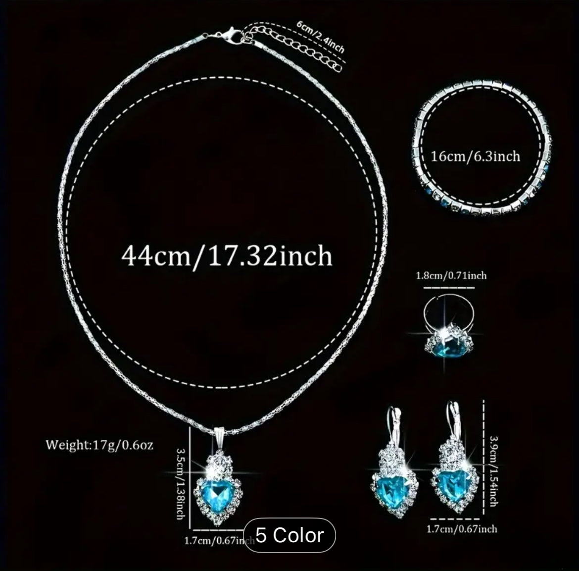 Women Jewelry Set Zinc Alloy Jewellery Set for Elegant Wear