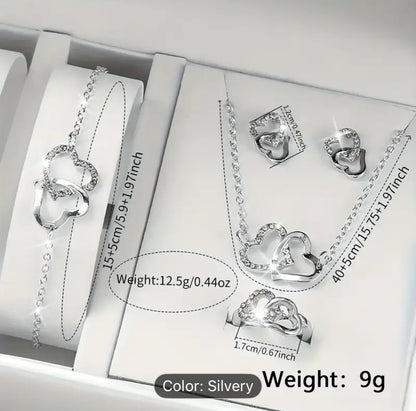 Premium Silver Stainless steel jewelry for woman