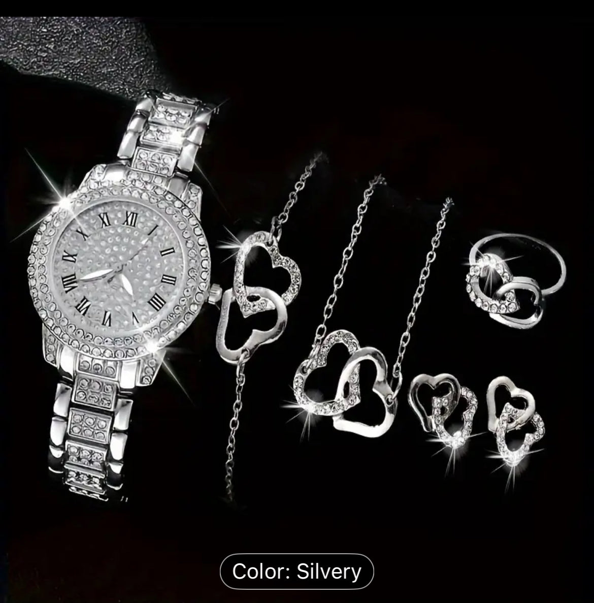 Premium Silver Stainless steel jewelry for woman