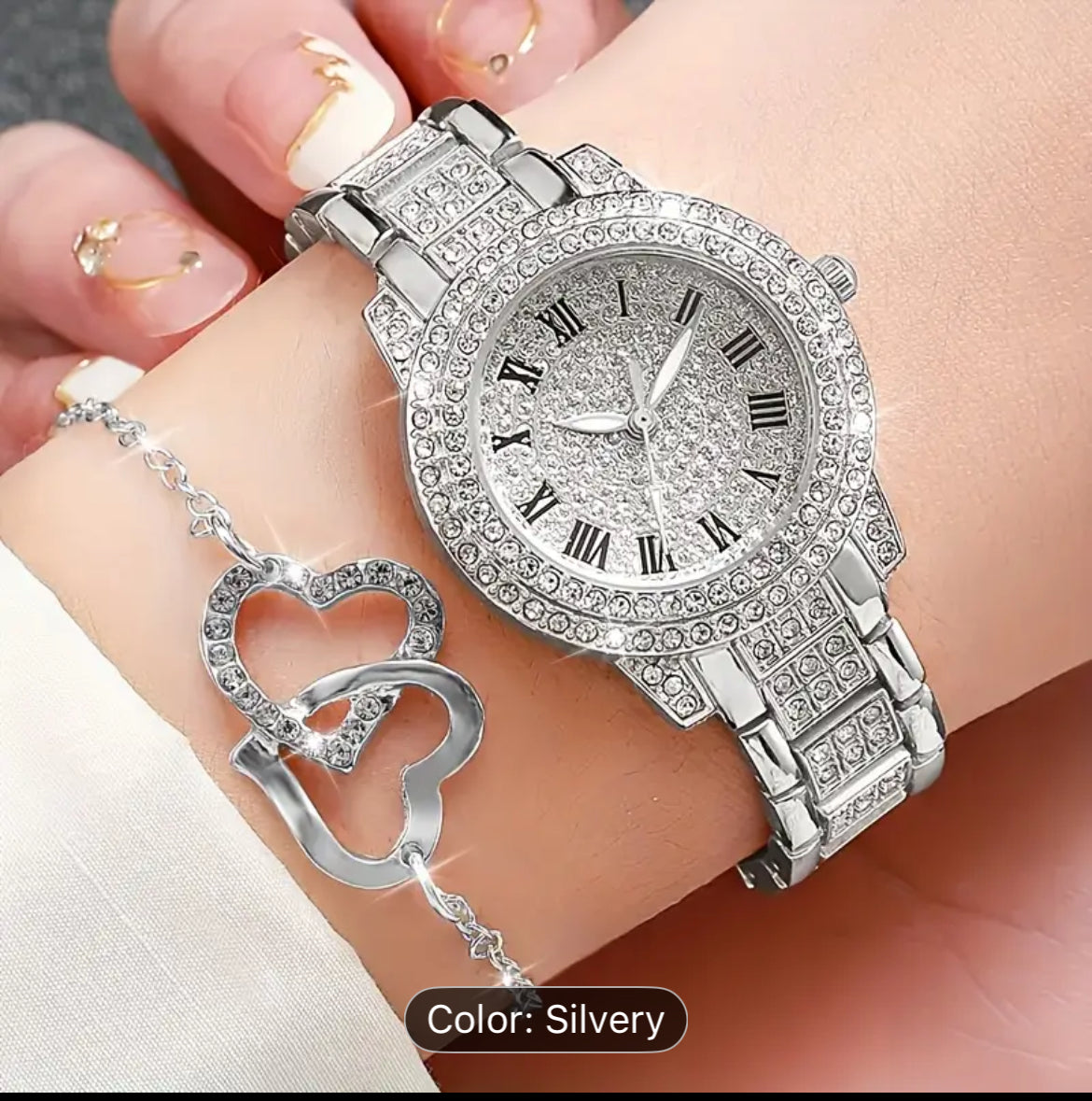 Premium Silver Stainless steel jewelry for woman