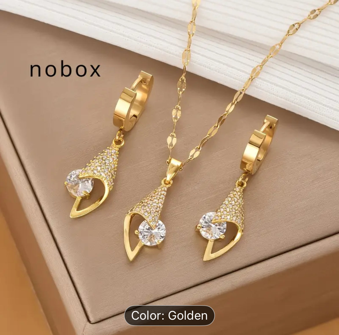 3Pcs Golden Stainless Steel Set for Jewelry Making Craft