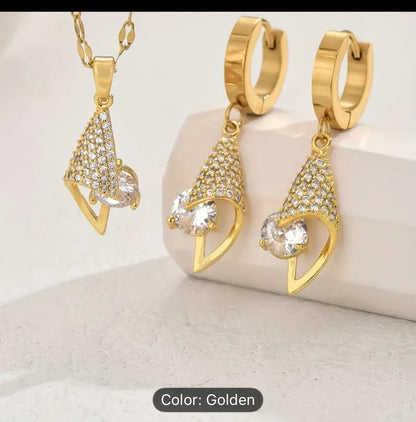 3Pcs Golden Stainless Steel Set for Jewelry Making Craft