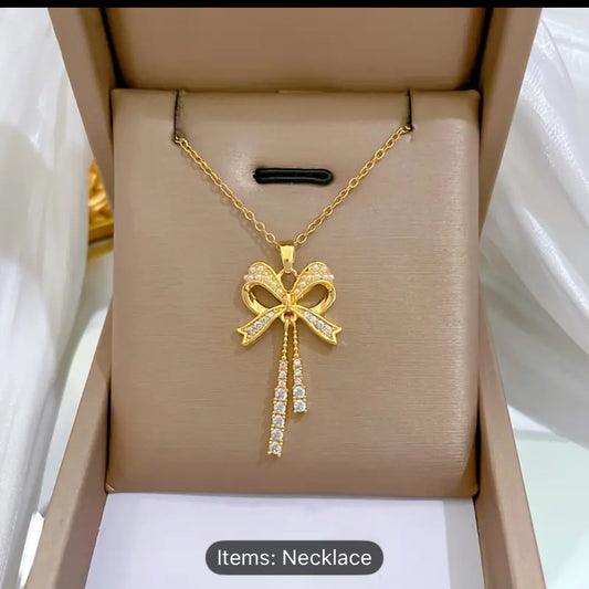 Stainless Steel Necklace Minimalist Jewelry Everyday Wear