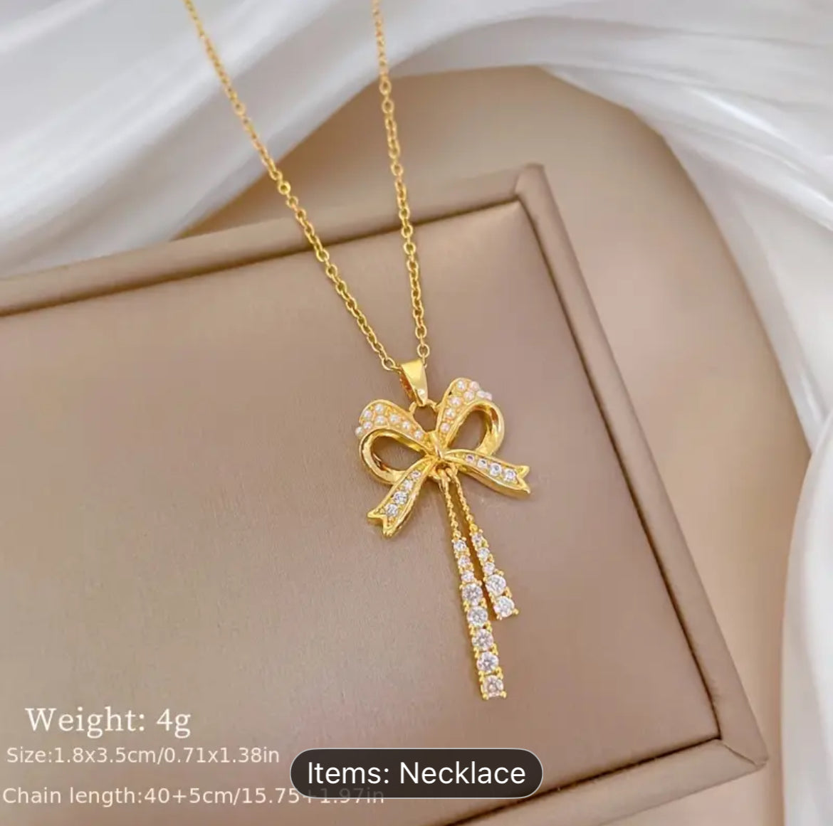 Stainless Steel Necklace Minimalist Jewelry Everyday Wear