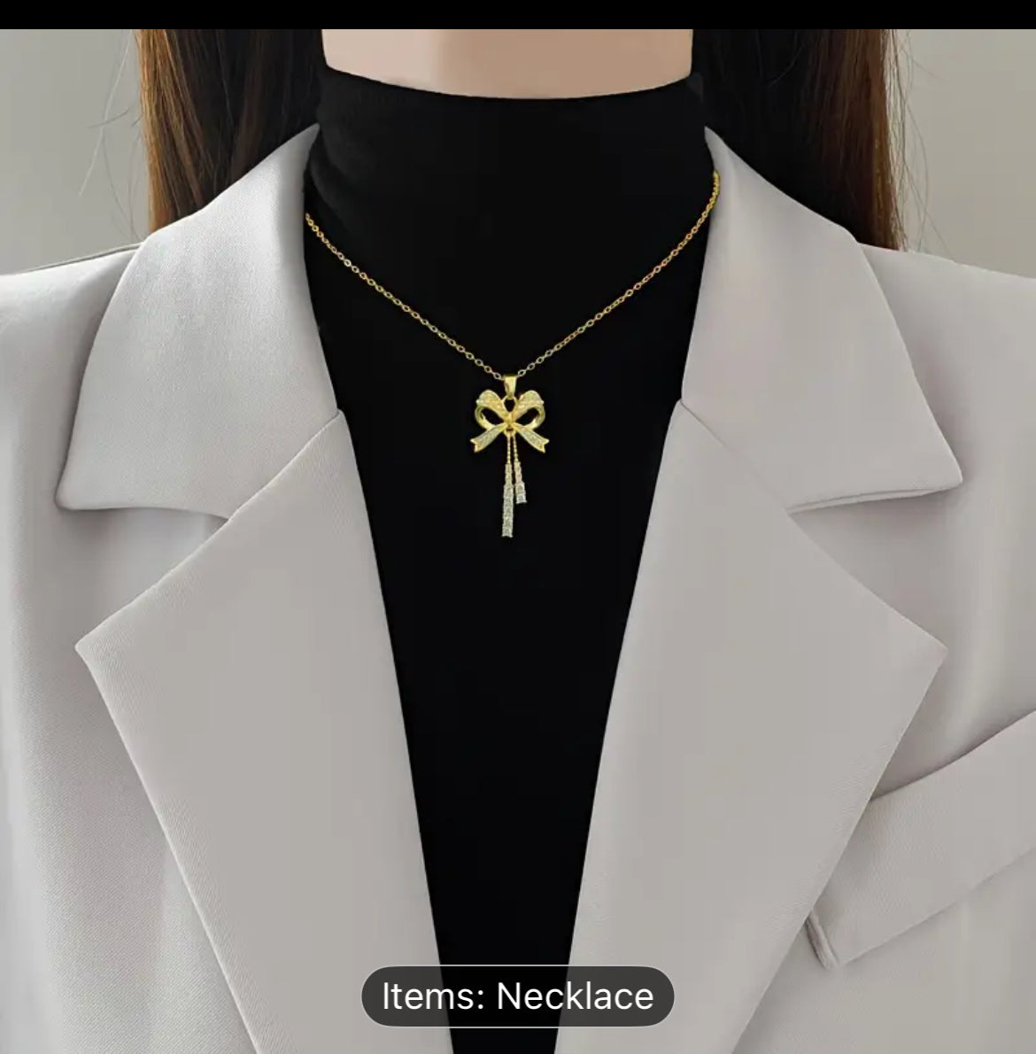 Stainless Steel Necklace Minimalist Jewelry Everyday Wear