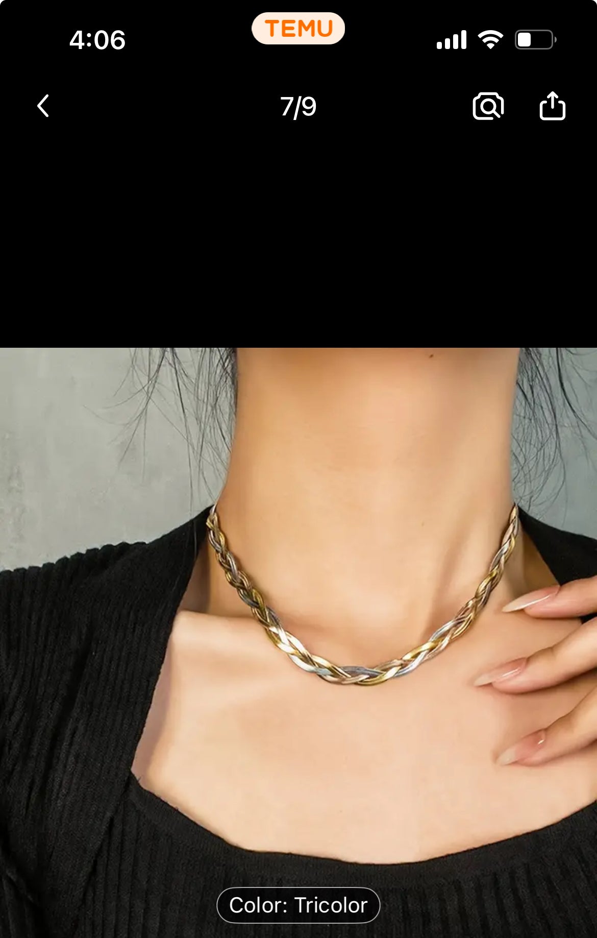 Stainless Steel Necklace and Bracelet Set Vintage Hip Hop
