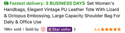 PU Leather Women Bag Set Versatile Purses for Everyday Use