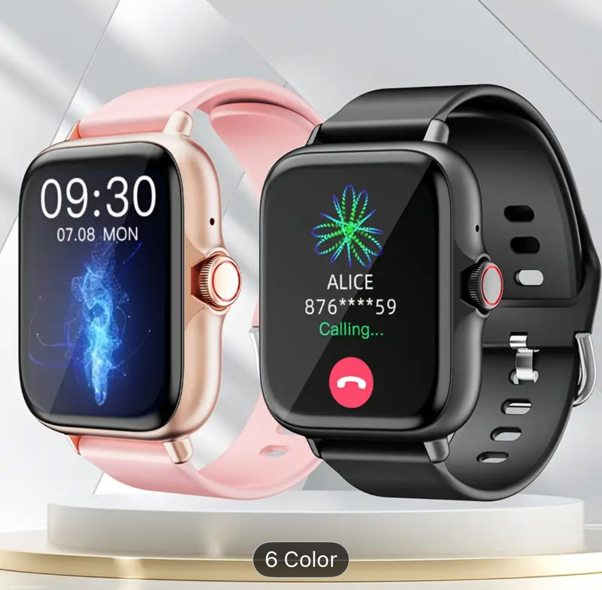 1.83 Inch Smart Watch With Six Colors And Fitness Tracking