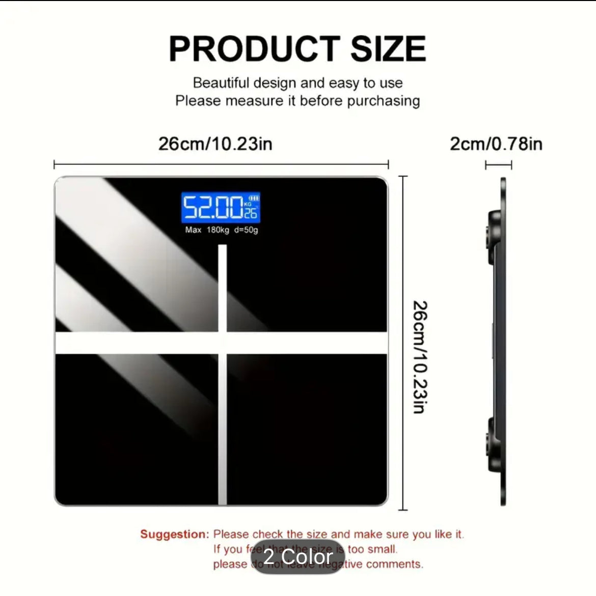 Digital Display Scale With LCD Screen For Precise Weighing