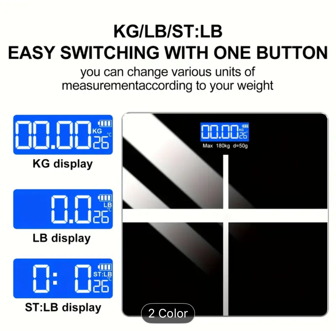 Digital Display Scale With LCD Screen For Precise Weighing