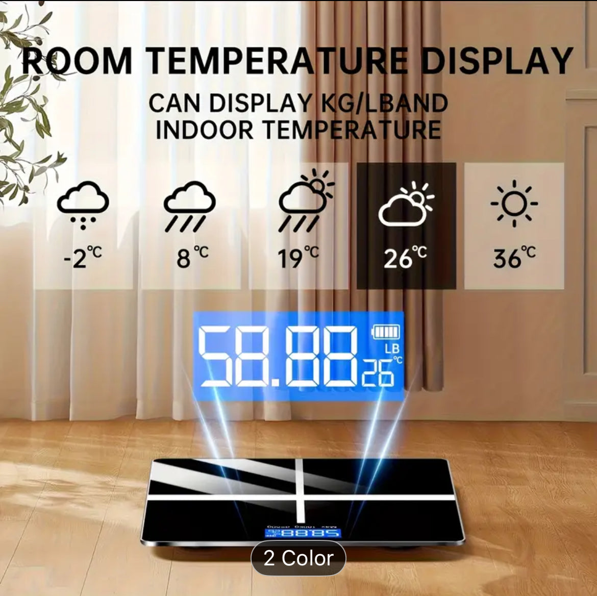 Digital Display Scale With LCD Screen For Precise Weighing