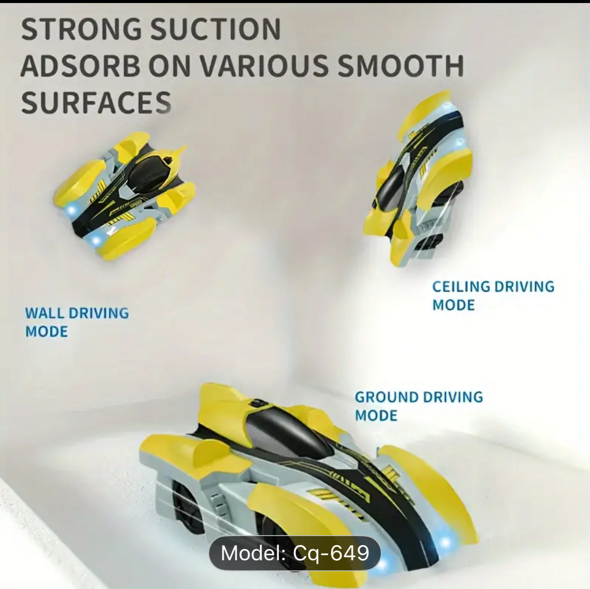 Wall Climber Car Zero Gravity Toy for Kids and Adults