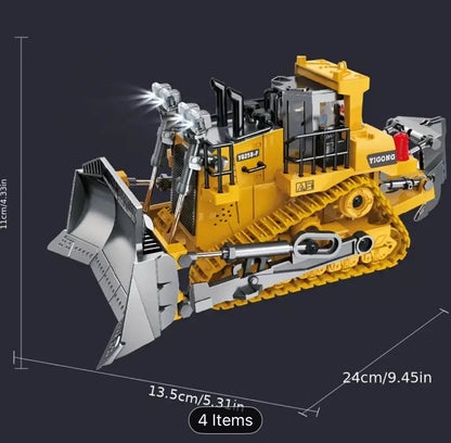 11 Channel Alloy Control Excavator Remote Control toy for kids