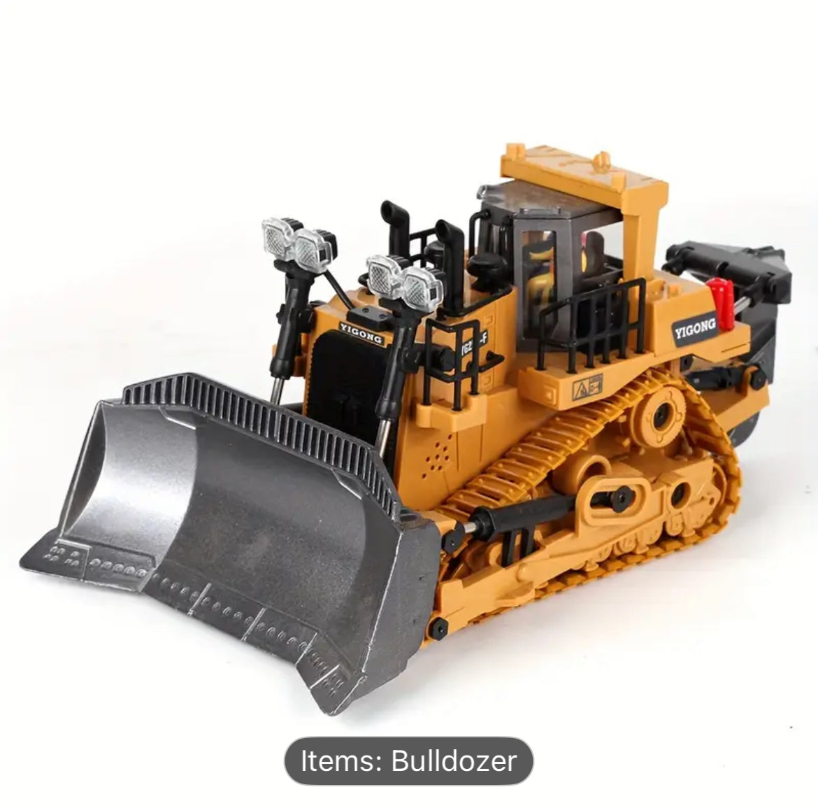 11 Channel Alloy Control Excavator Remote Control toy for kids
