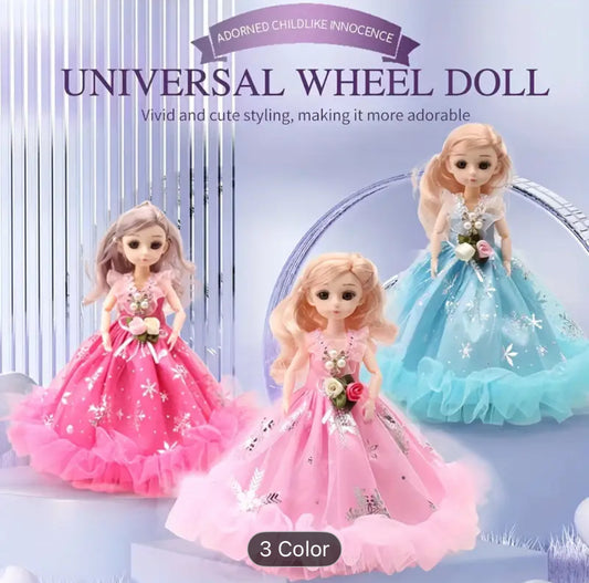 9 Inch Electric Universal Doll Three Color Options