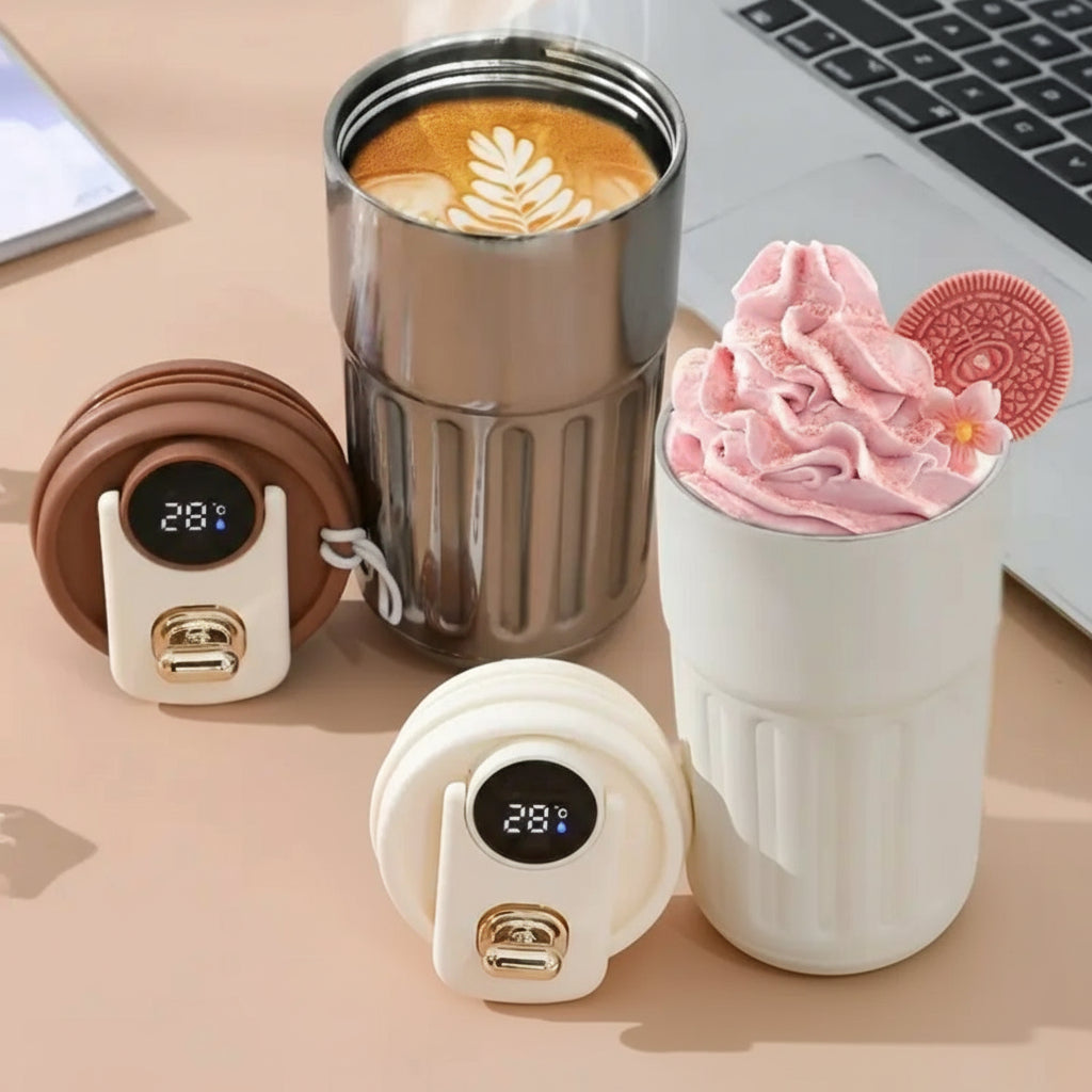 Flask with display temperature - Shoppy