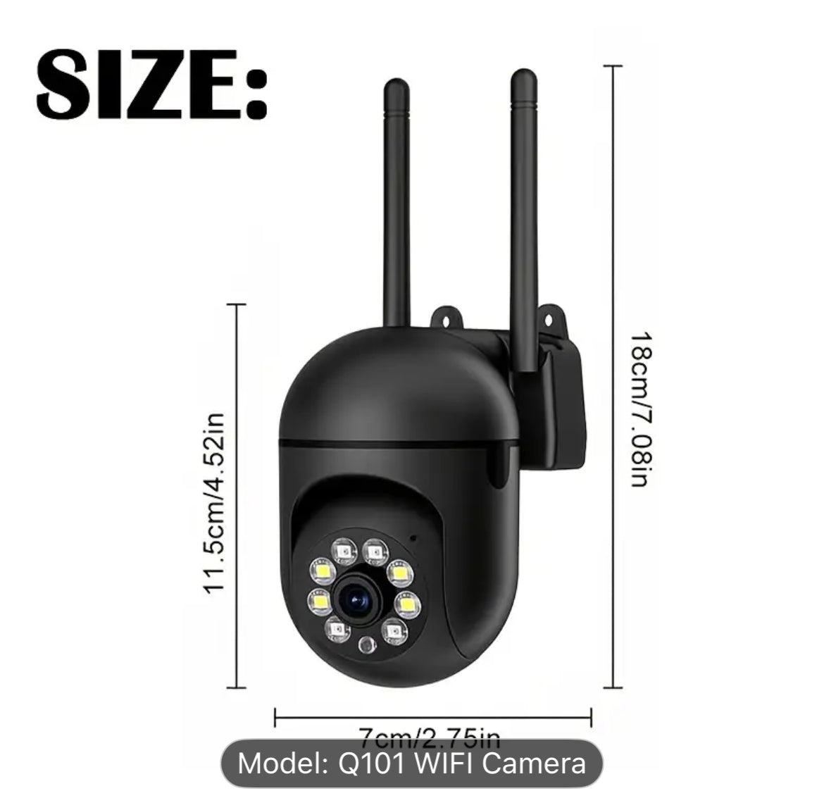 1080P HD CCTV Camera For Home Indoor Surveillance System - two way audio - Shoppy