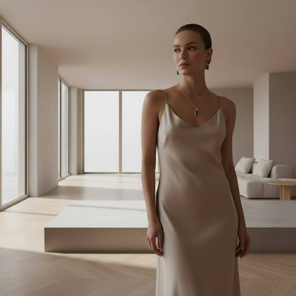 2pcs Niche Style Snake Bone Chain Pendant Necklace for Women - Shoppy