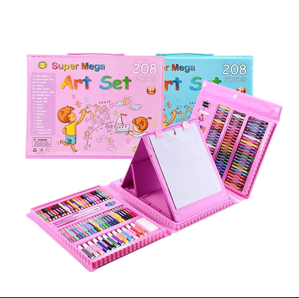 Mega Art Set 208 pcs