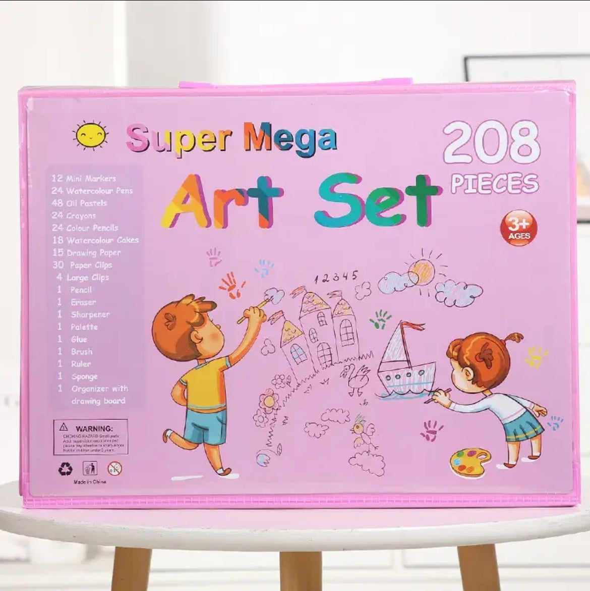 Mega Art Set 208 pcs