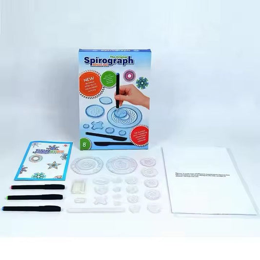 Multi-Functional Kaleidoscope Ruler Stationery Set