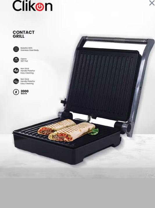 Clikon Grill Toaster With Non-Stick