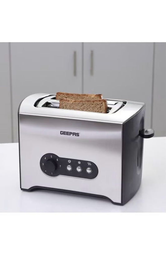 Stainless Steel Bread Toaster - Geepas